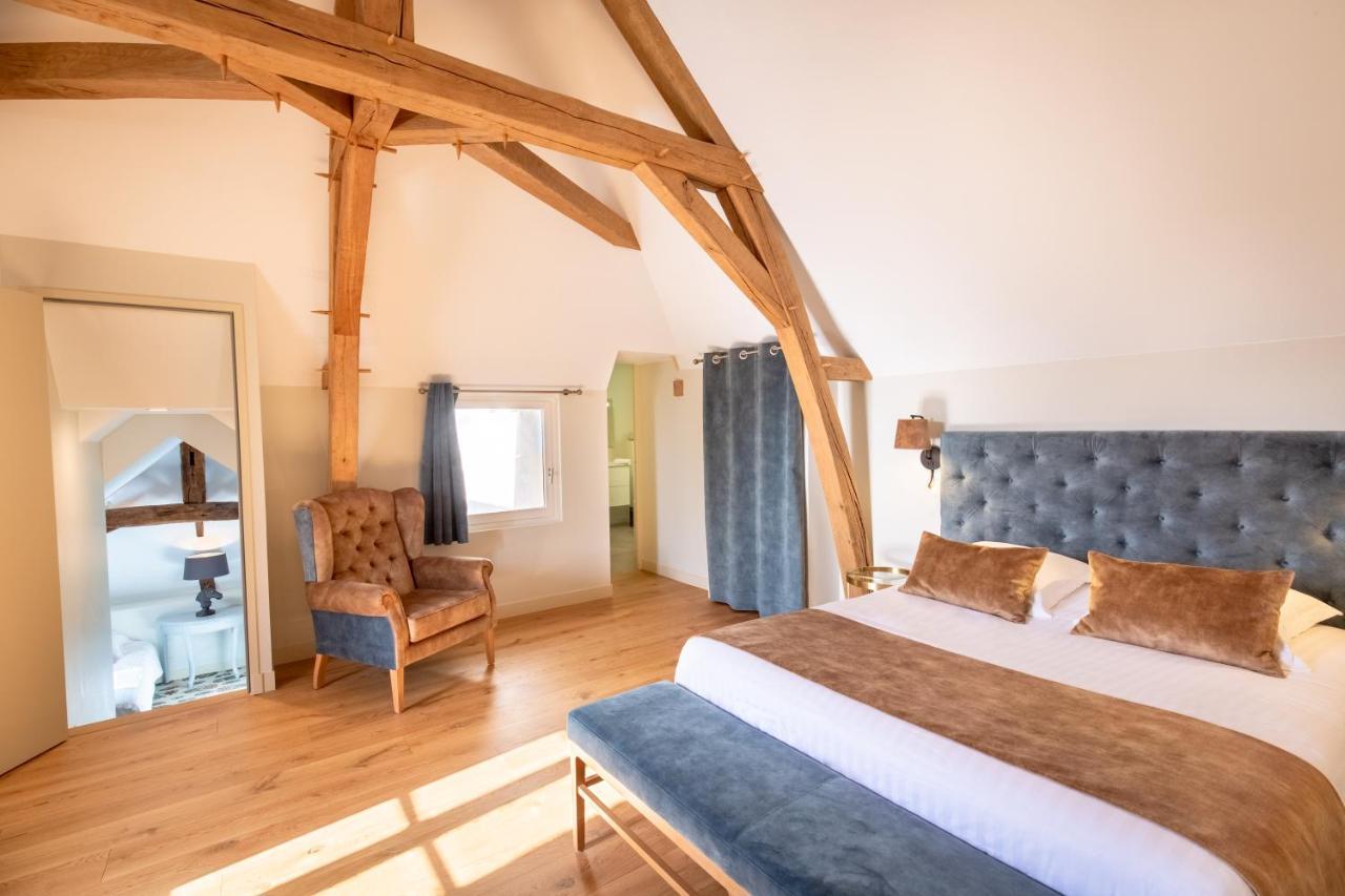 Crosmières Hotel Haras De La Potardiere מראה חיצוני תמונה
