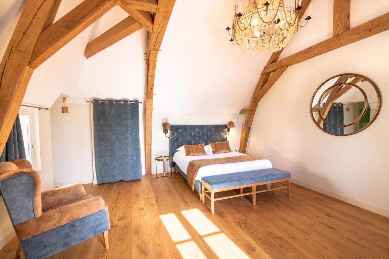 Crosmières Hotel Haras De La Potardiere מראה חיצוני תמונה