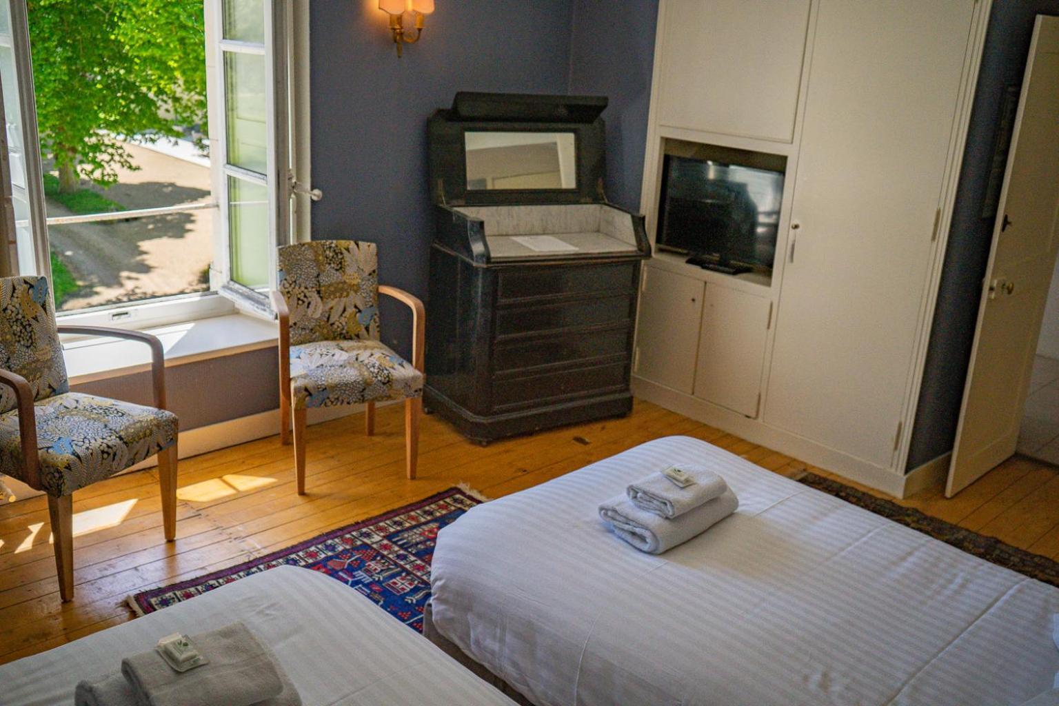 Crosmières Hotel Haras De La Potardiere מראה חיצוני תמונה