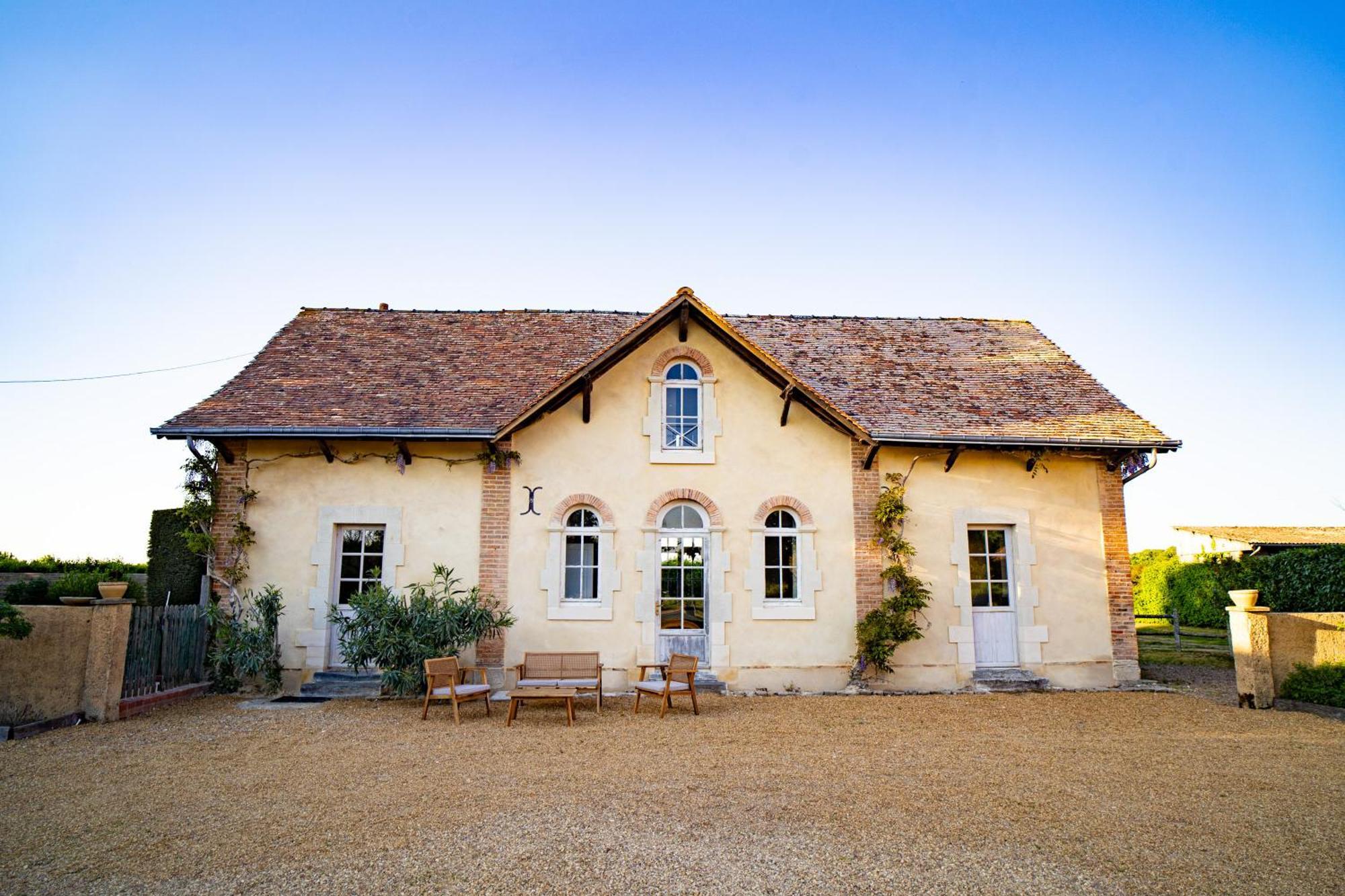 Crosmières Hotel Haras De La Potardiere מראה חיצוני תמונה